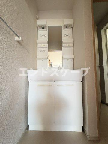 コッティ　オリーブ　Ｂの洗面所|高崎、前橋のお部屋探しはエンドスケープまで！お客様の理想お聞かせ下さい♪