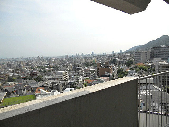 六甲篠原マンションの展望