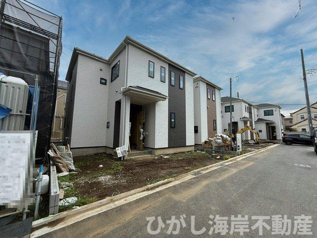 平塚市西真土1丁目 　新築戸建　全16棟の外観|6月15日撮影　建築中　現地外観