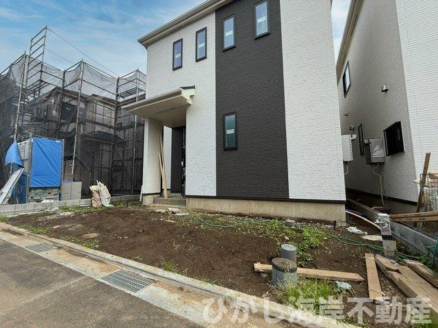 平塚市西真土1丁目 　新築戸建　全16棟の駐車場|6月15日撮影　工事中　駐車スペース