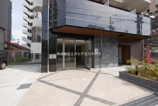 サンシルク阿倍野のエントランス