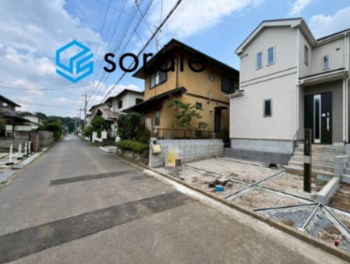 所沢中新井15期　全2棟　新築戸建　ハートフルタウンの前面道路含む現地写真|7/16　撮影