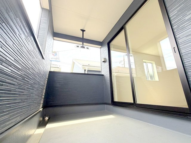 八王子市小宮町　新築戸建のバルコニー