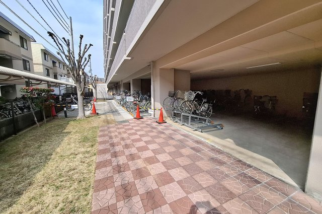 コスモハイム泉大津の駐輪場|駐輪場