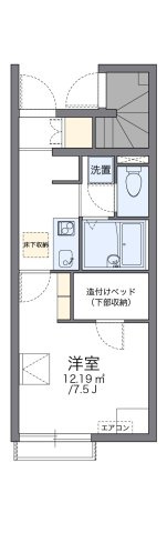 レオネクストプラムの間取り