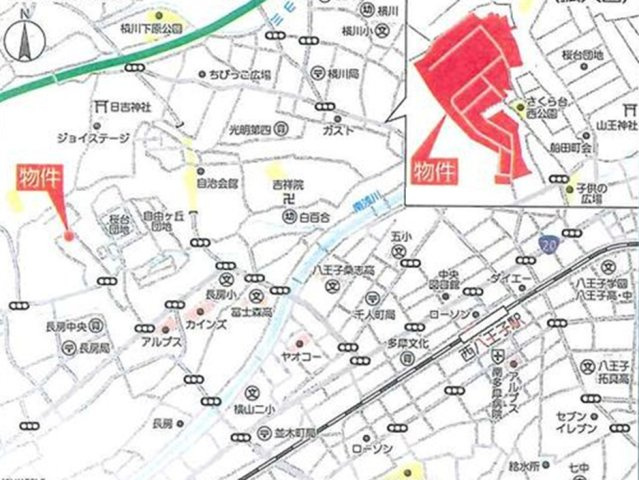 『八王子市新築戸建て』長房町771-132【仲介手数料無料】の地図|仲介手数料無料~八王子ひなた不動産~八王子市長房町　新築戸建て