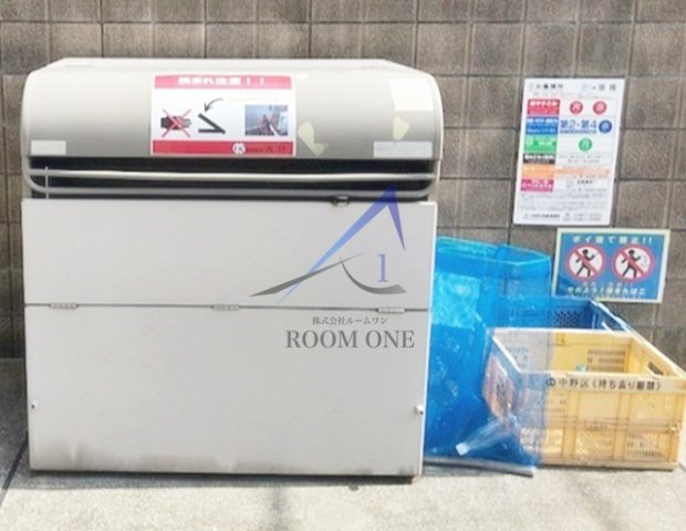 アプリコット・ハイツのその他共用部分|敷地内ごみ置き場です。