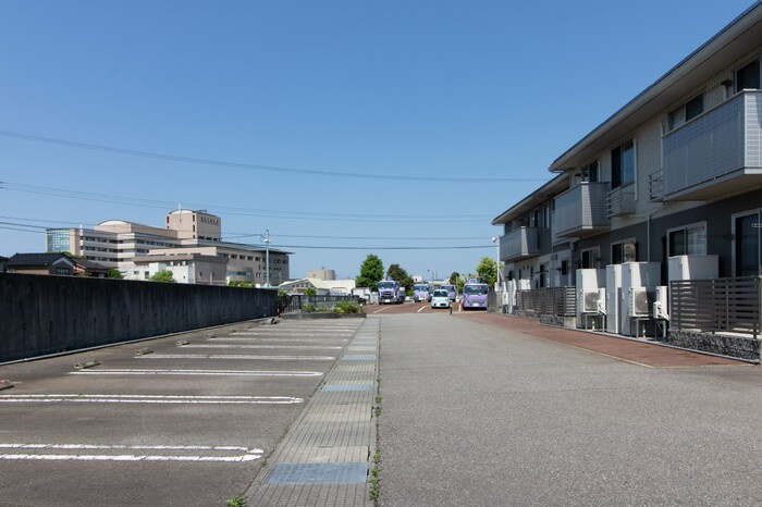 セジュール・エー　Ａ棟の駐車場