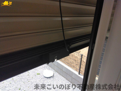 【設備】 | Blooming Garden加須市花崎4丁目1号棟 | シャッター雨戸付きで防犯面も安心です