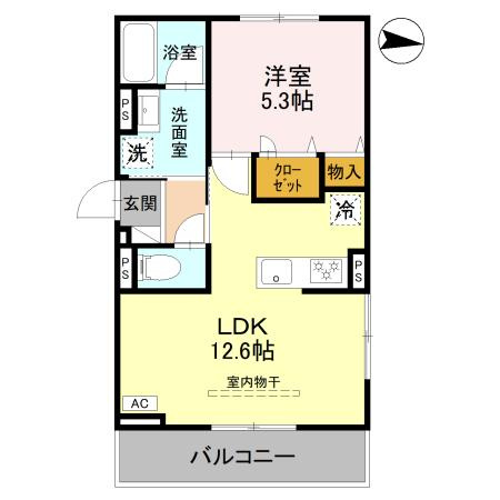 パルフェの間取り