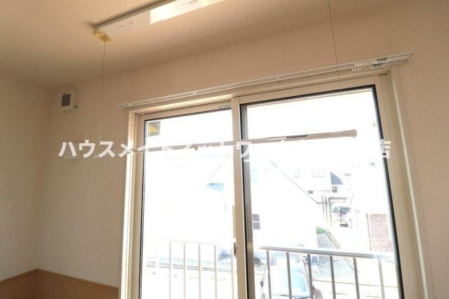 ハイツミナミの展望|室内物干し