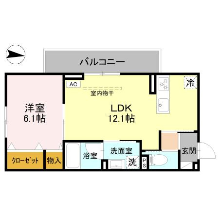 パルフェの間取り