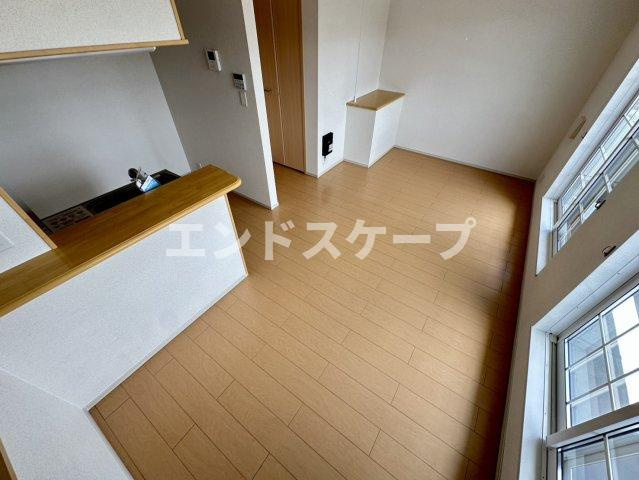 フェリーチェⅡの居間・リビング|高崎、前橋のお部屋探しはエンドスケープまで！お客様の理想お聞かせ下さい♪