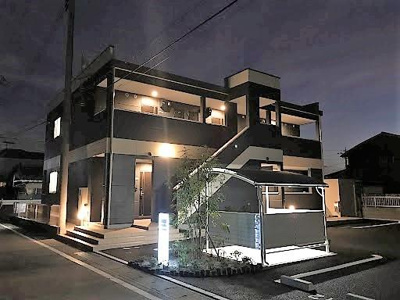 【外観】 | メゾンド・Ｒ | 外観写真（夜）