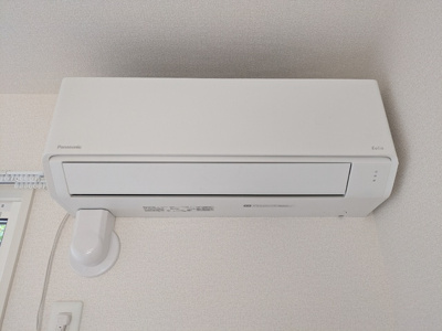 嬉しいエアコン付き！