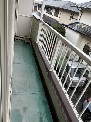 グリーンハイム寿のバルコニー