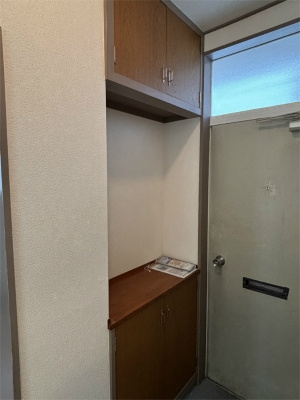 グリーンハイム寿の玄関