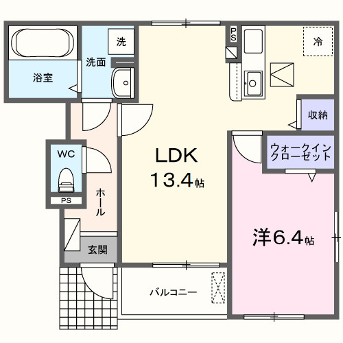 ユニヴェールの間取り