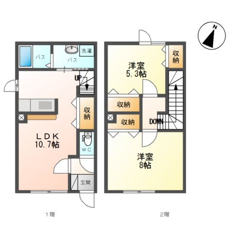 エスポワール紀の間取り