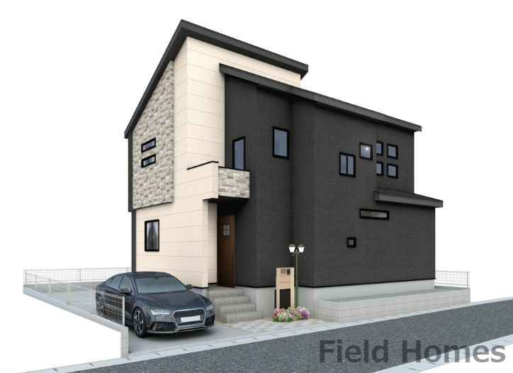 綾瀬市上土棚南4丁目新築戸建て　2期1号棟の外観パース|外観イメージ「綾瀬市上土棚南４丁目新築戸建て」