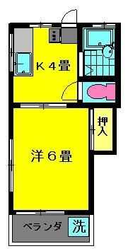 【間取り】 | フジハイツ-新川4丁目-
