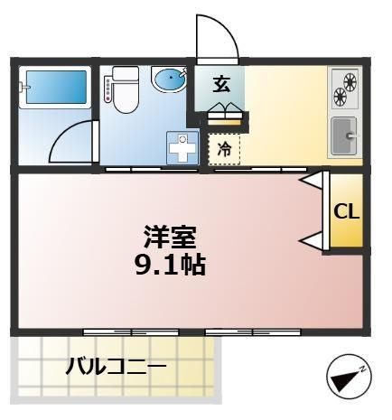 【間取り】 | Apartment風音