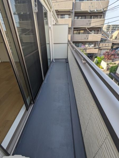 【バルコニー】 | Apartment風音 | 室外機設置前