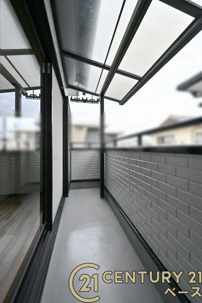 生駒郡安堵町西安堵　一戸建のバルコニー|■現地撮影写真■日当たりのよいバルコニー！洗濯物もよく乾きます！