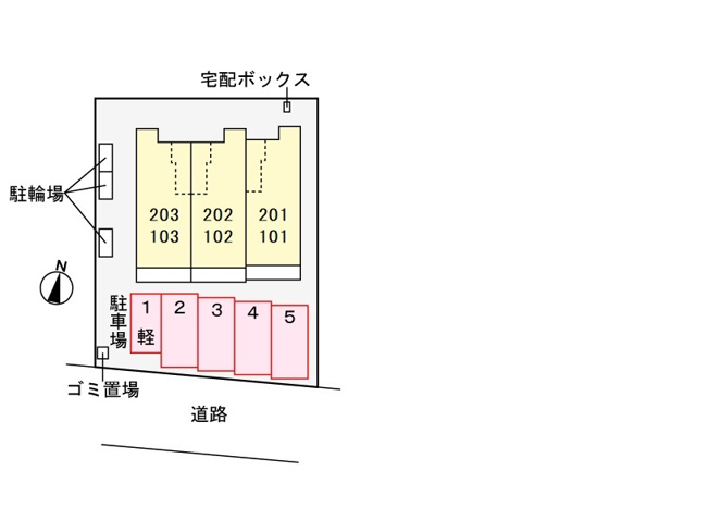 【区画図】 | パークサイド白土Ⅱ