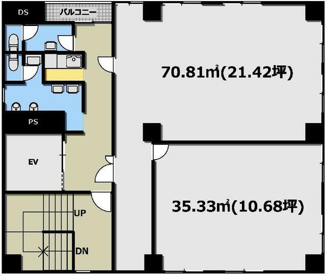 【間取り】 | 大田丸ヱ農産ビル |  