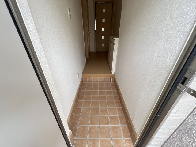 スマイル　タウンＢの玄関