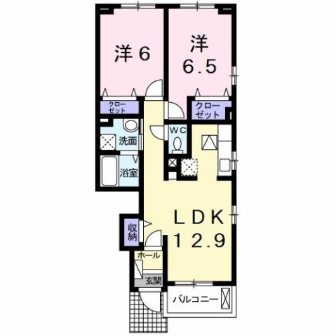 ミルキーウェイ．の間取り