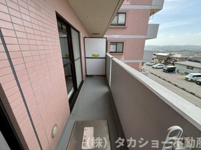 【バルコニー】 | サンビュー光風台 | 広々としたバルコニーです