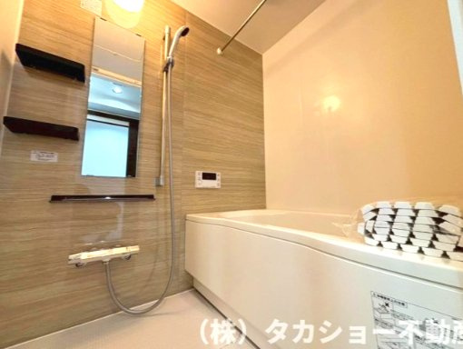 【浴室】 | サンビュー光風台 | 落ち着いた空間のお風呂です