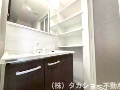 【独立洗面台】 | サンビュー光風台 | 独立洗面台で身支度をすべて済ませてしまいましょう
