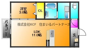 ロイヤル・レセンテ B棟の間取り