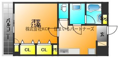 ハビタット351の間取り
