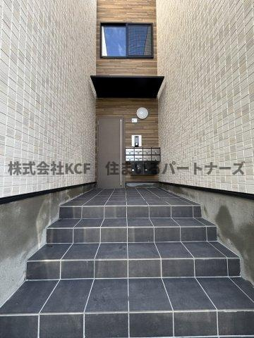 ラシックランテ上津町のエントランス