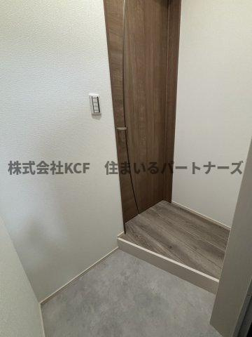 ラシックランテ上津町の玄関