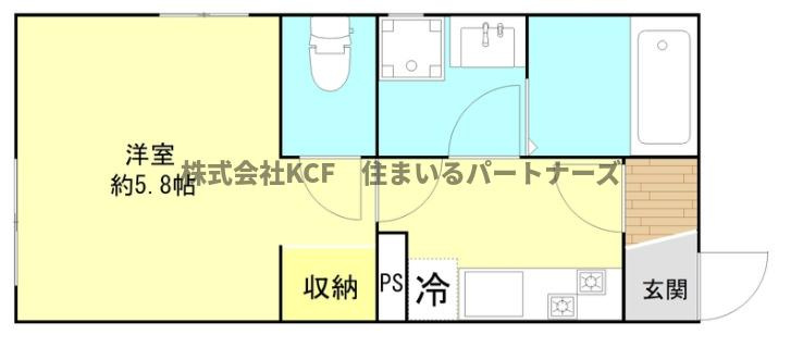 ラシックランテ上津町の間取り