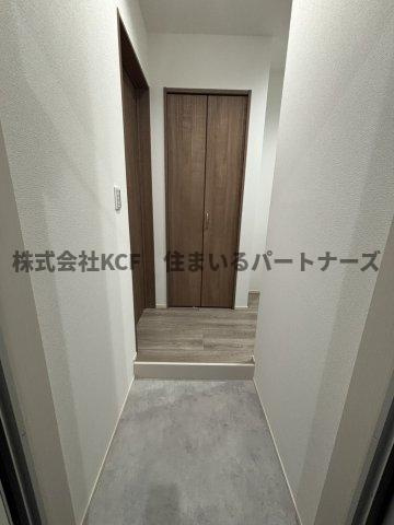 ラシックランテ上津町の玄関