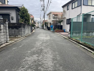 【前面道路含む現地写真】 | 西宮市　段上町７丁目　中古戸建