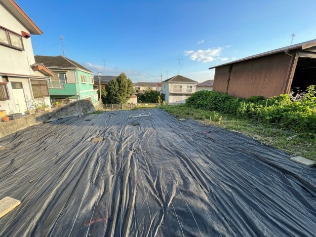 雨間土地　約129坪　閑静な住宅街の外観