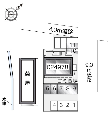 広島市佐伯区利松１丁目の賃貸マンションの区画図|画像4