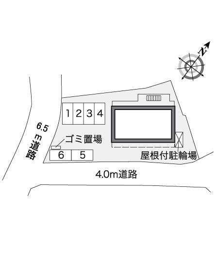 広島市佐伯区三宅３丁目の賃貸マンションの区画図|画像4