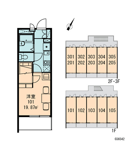 広島市佐伯区三宅３丁目の賃貸マンションの区画図|画像3
