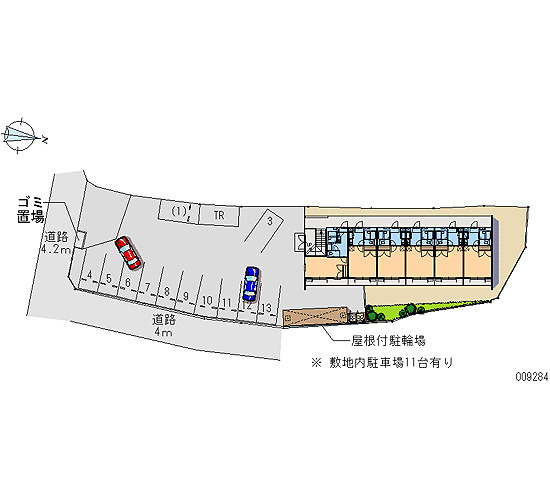 のアパートの区画図|画像9