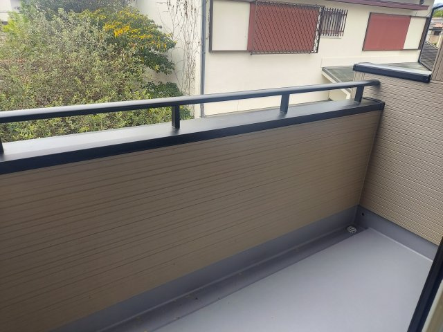 宝塚市山本台3丁目新築一戸建のバルコニー|2階西側洋室約5帖　バルコニー