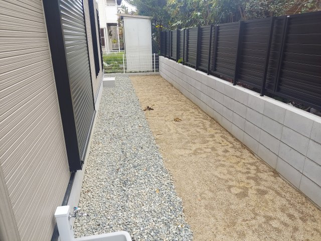 宝塚市山本台3丁目新築一戸建の庭