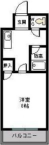 グランドール春日原の間取り